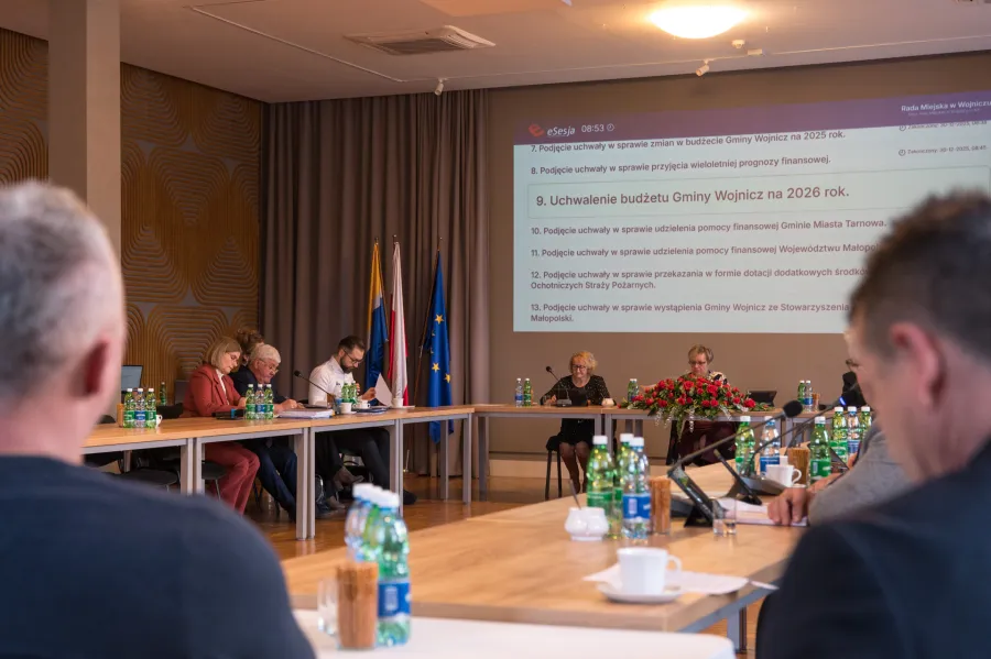Budżet Gminy Wojnicz na 2026 rok uchwalony