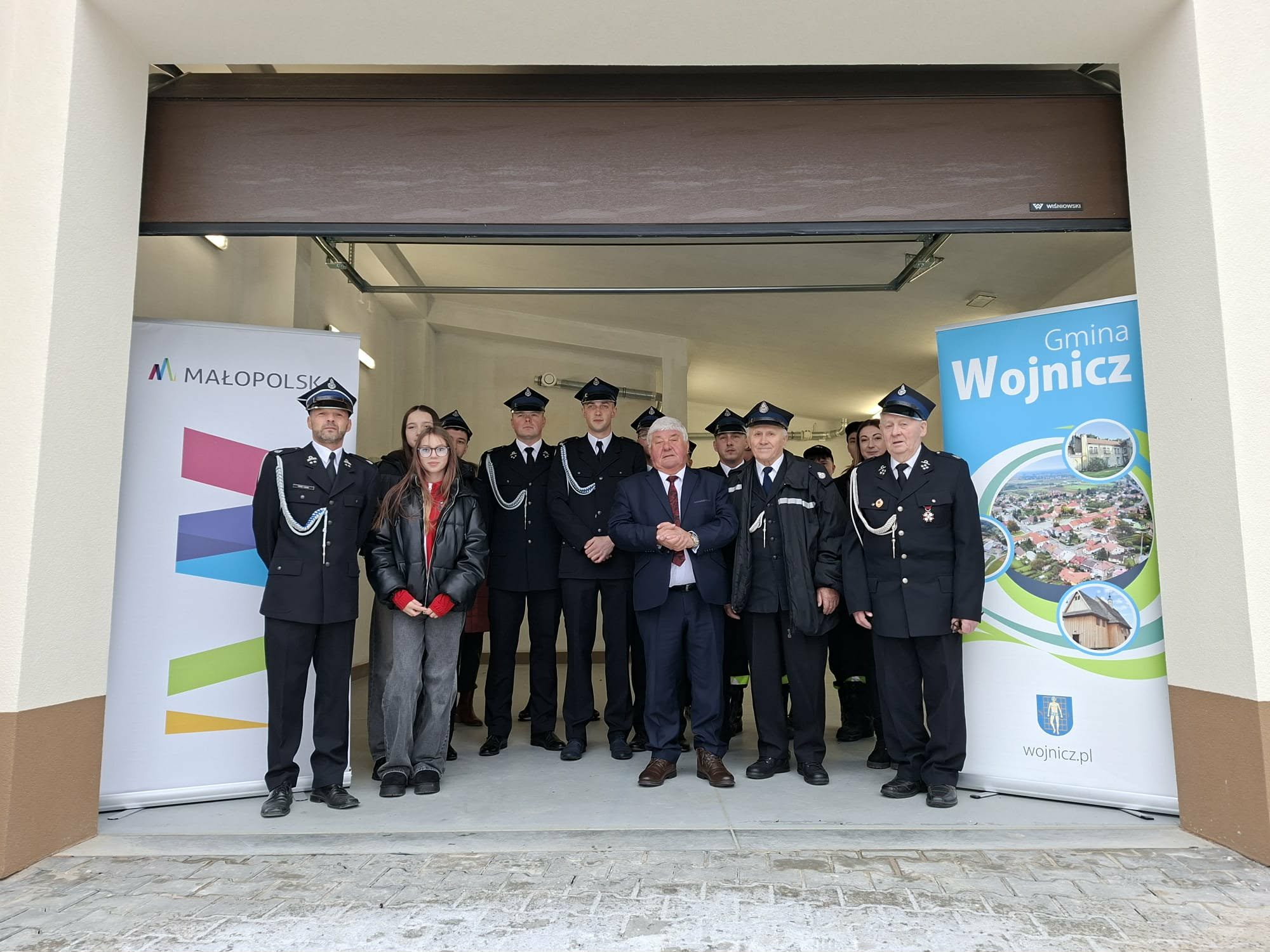 Nowy garaż dla OSP Dębina Łętowska